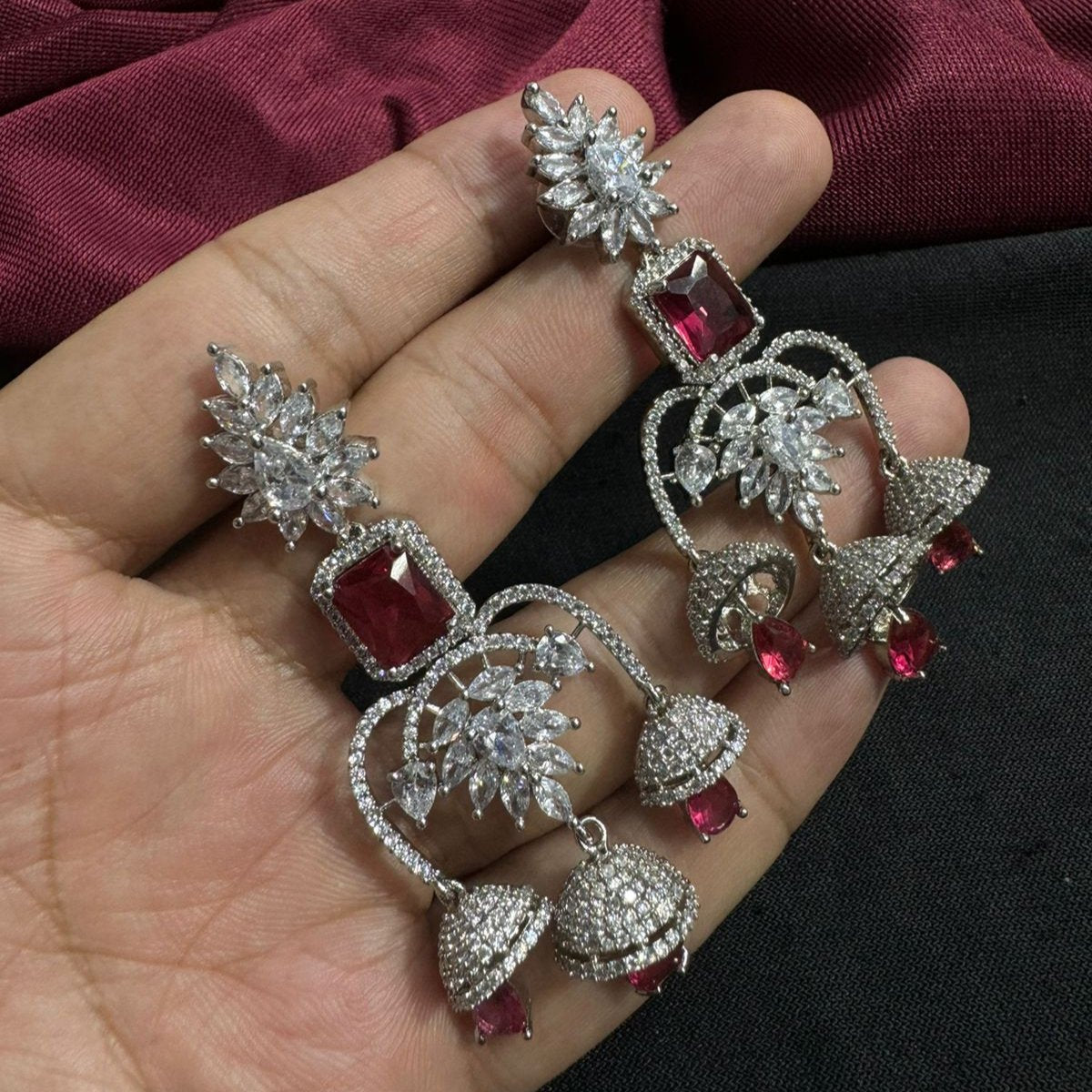 AD Chandbali Earrings