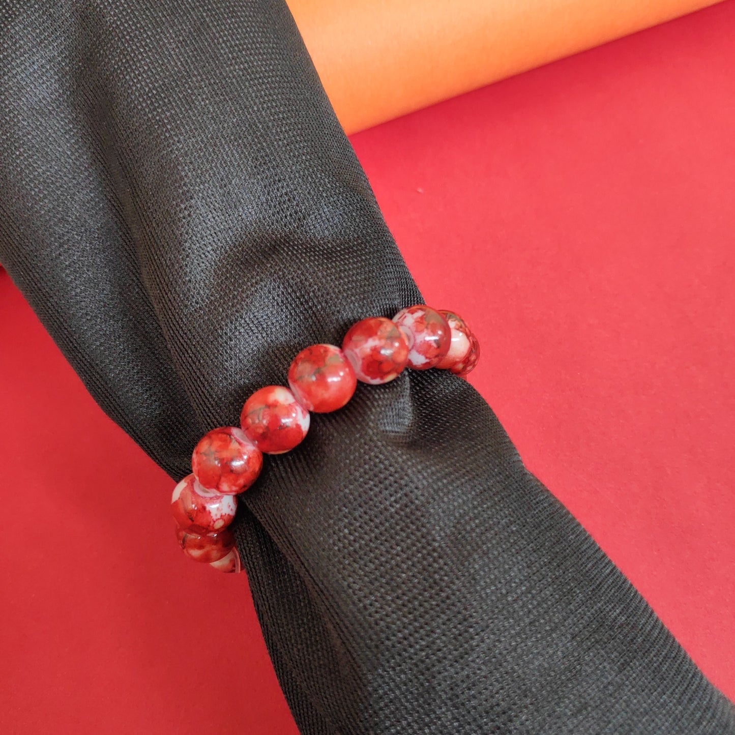 Marble Stone Based Dual Colour Tone Bracelet