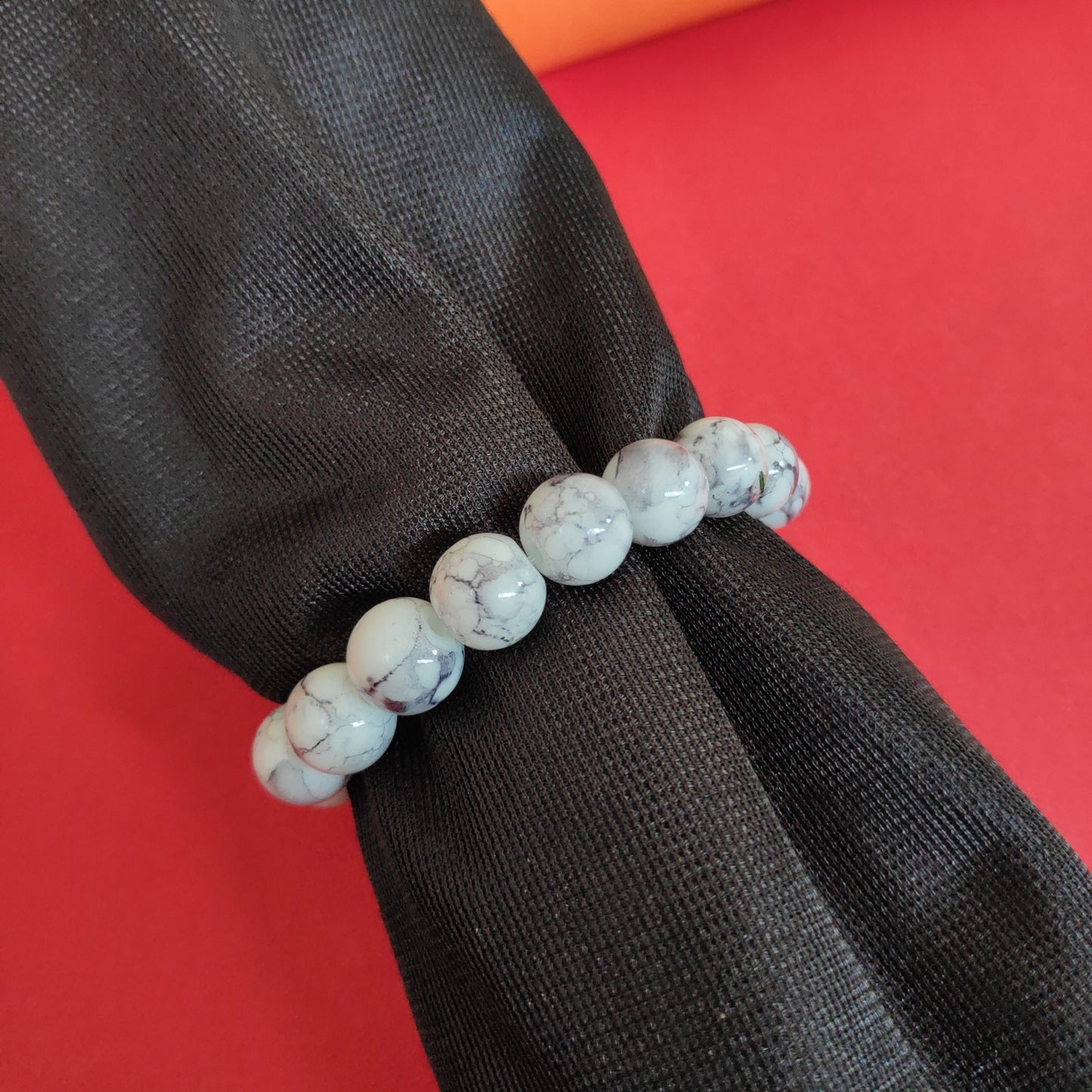 Marble Stone Based Dual Colour Tone Bracelet