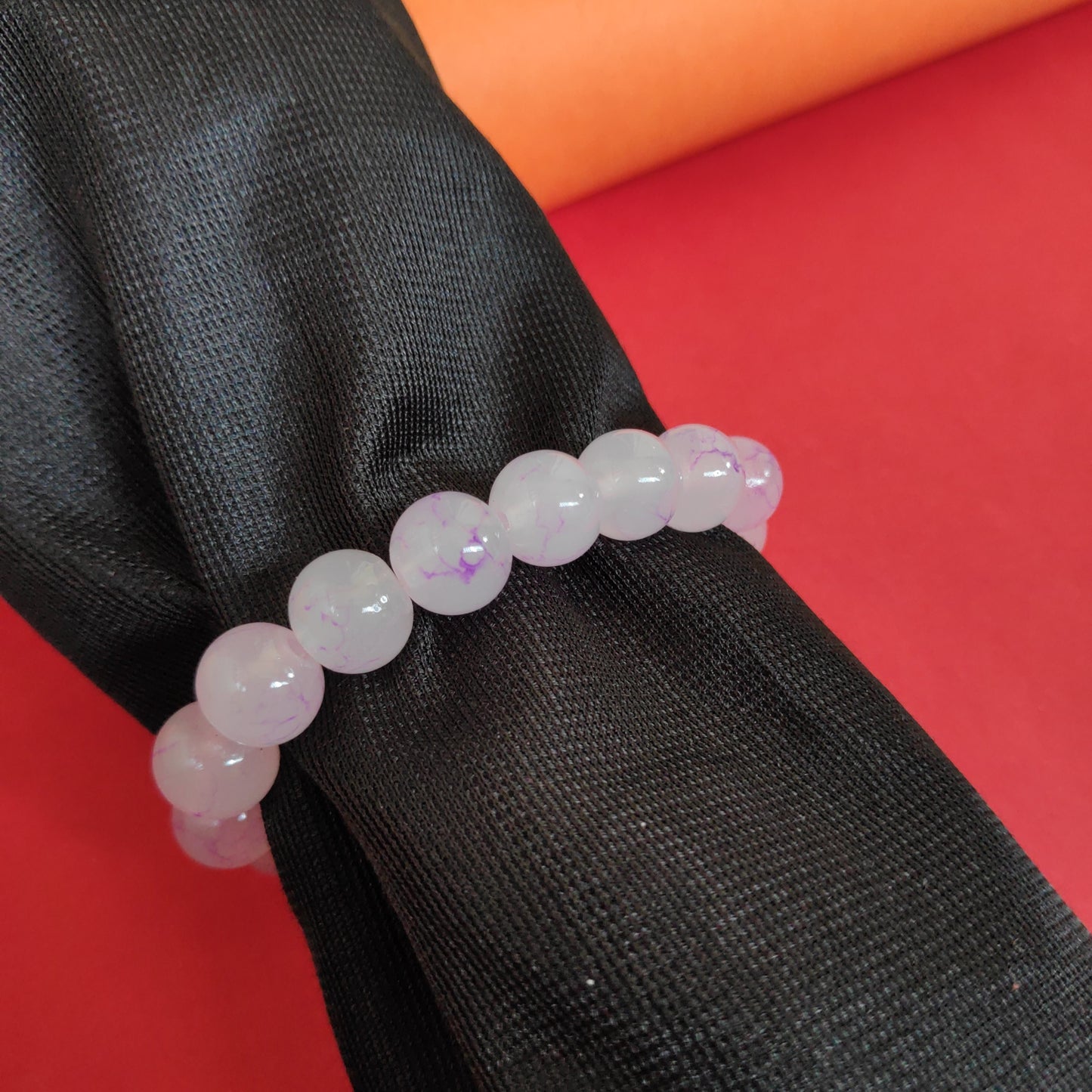 Glass Based Dual Colour Tone Bracelet