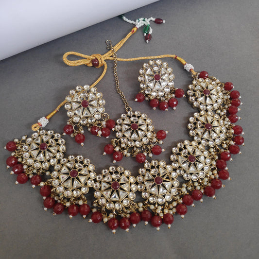 Pachi Kundan Choker Set