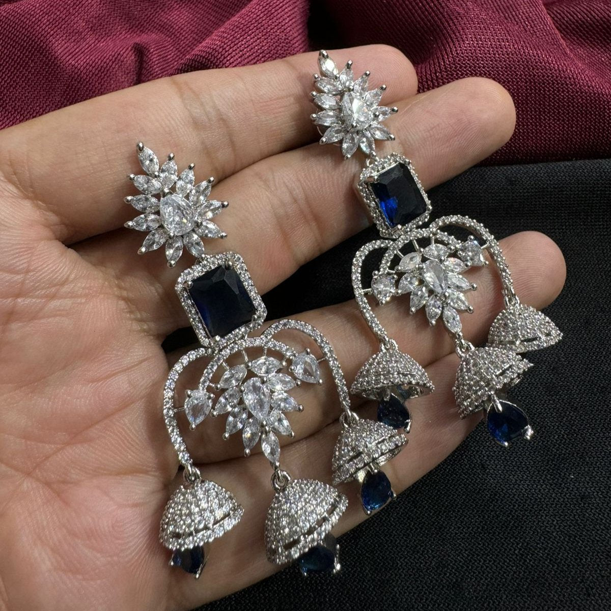 AD Chandbali Earrings